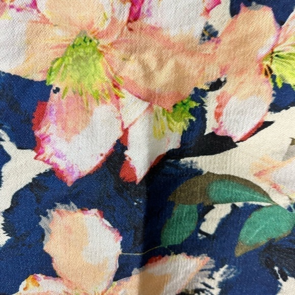 - J.Crew Merino Wool Floral Top - Picture 2 of 6